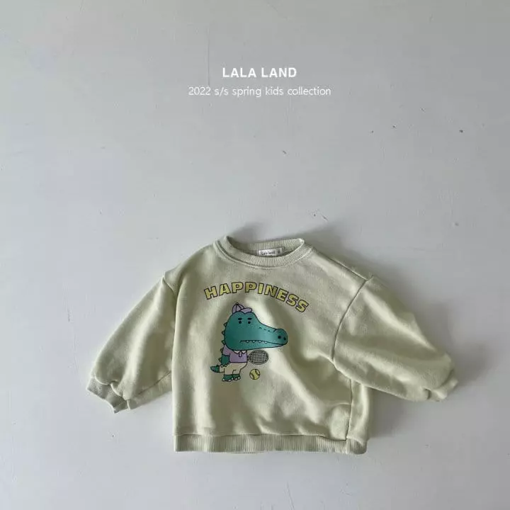Lalaland - Korean Children Fashion - #stylishchildhood - Crocodile Sweatshirt - 9