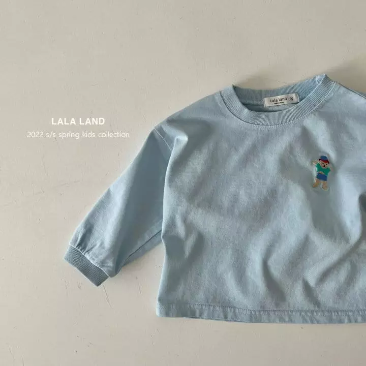 Lalaland - Korean Children Fashion - #todddlerfashion - Soft Banding Tee - 12
