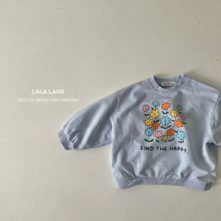Lalaland - Korean Children Fashion - #todddlerfashion - Flower Sweatshirt - 8