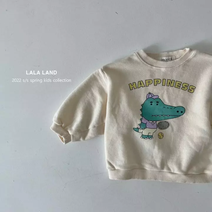 Lalaland - Korean Children Fashion - #todddlerfashion - Crocodile Sweatshirt - 7