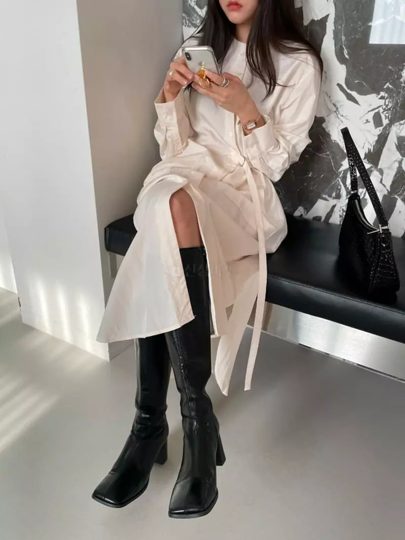 Lavi - Korean Women Fashion - #momslook - D-ring One-piece