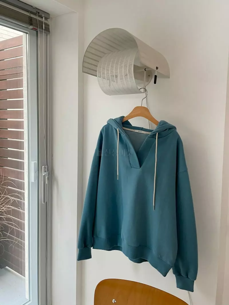 Lavi - Korean Women Fashion - #womensfashion - Half-open hoody  - 4
