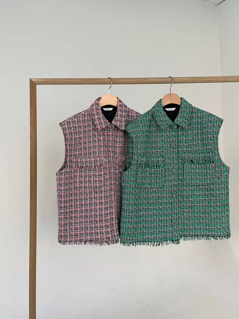 Lavi - Korean Women Fashion - #womensfashion - Tweed Jacket - 4