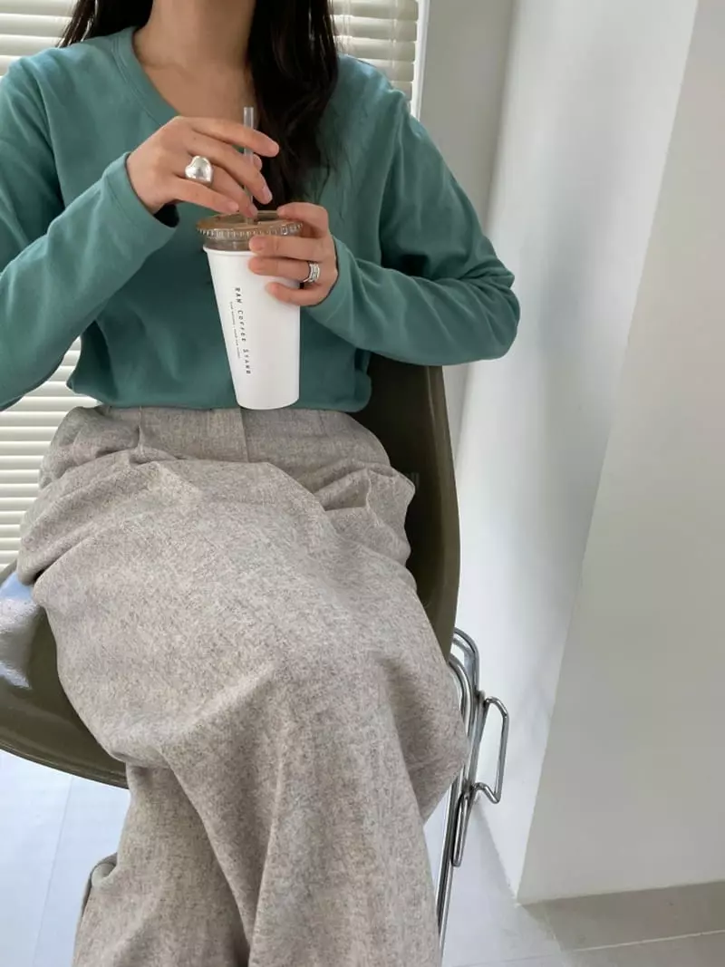 Lavi - Korean Women Fashion - #momslook - Anders Tee - 3