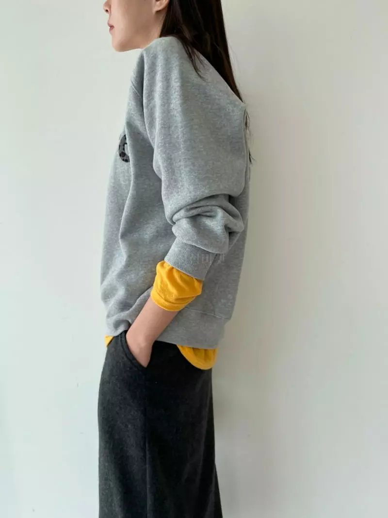Lavi - Korean Women Fashion - #momslook - Leopard Fleece Sweatshirt