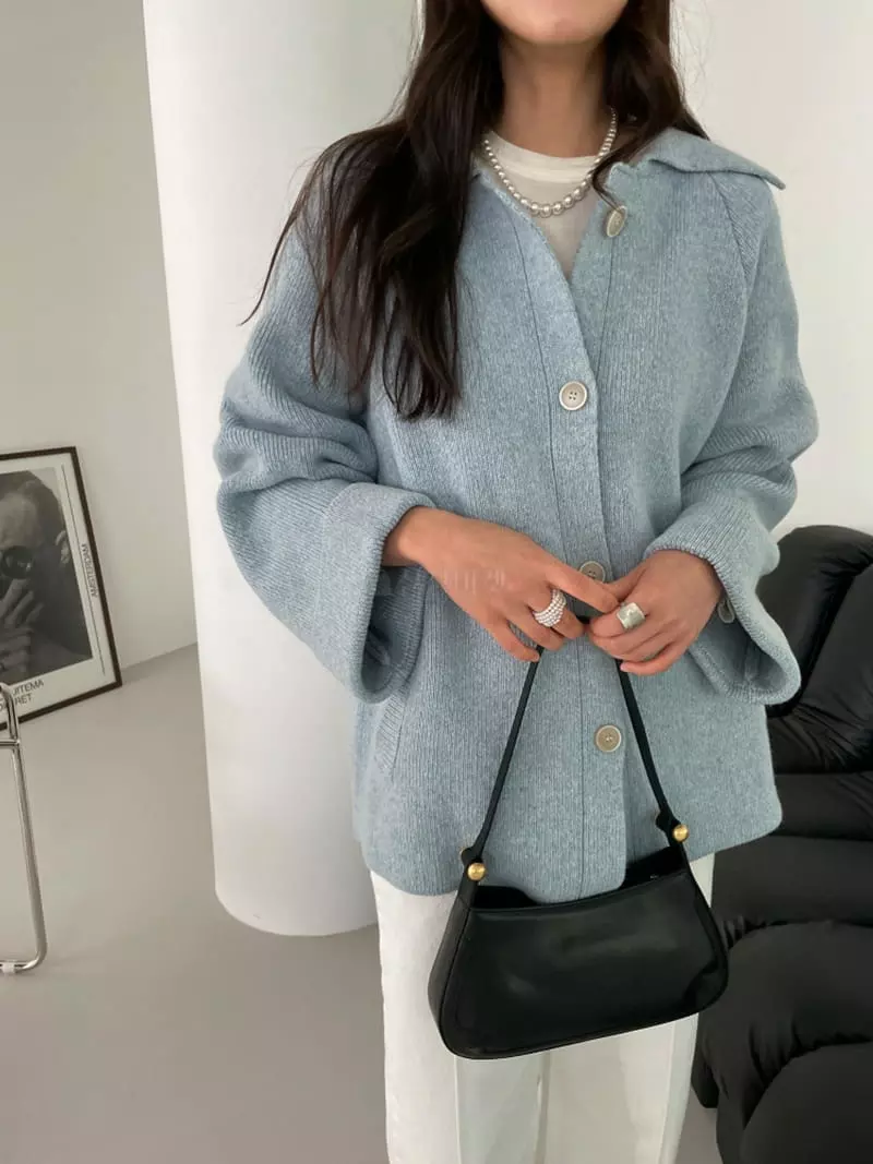 Lavi - Korean Women Fashion - #momslook - Lamb Collar Coat - 2