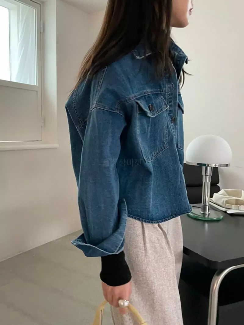 Lavi - Korean Women Fashion - #momslook - Pocket Shirt - 2