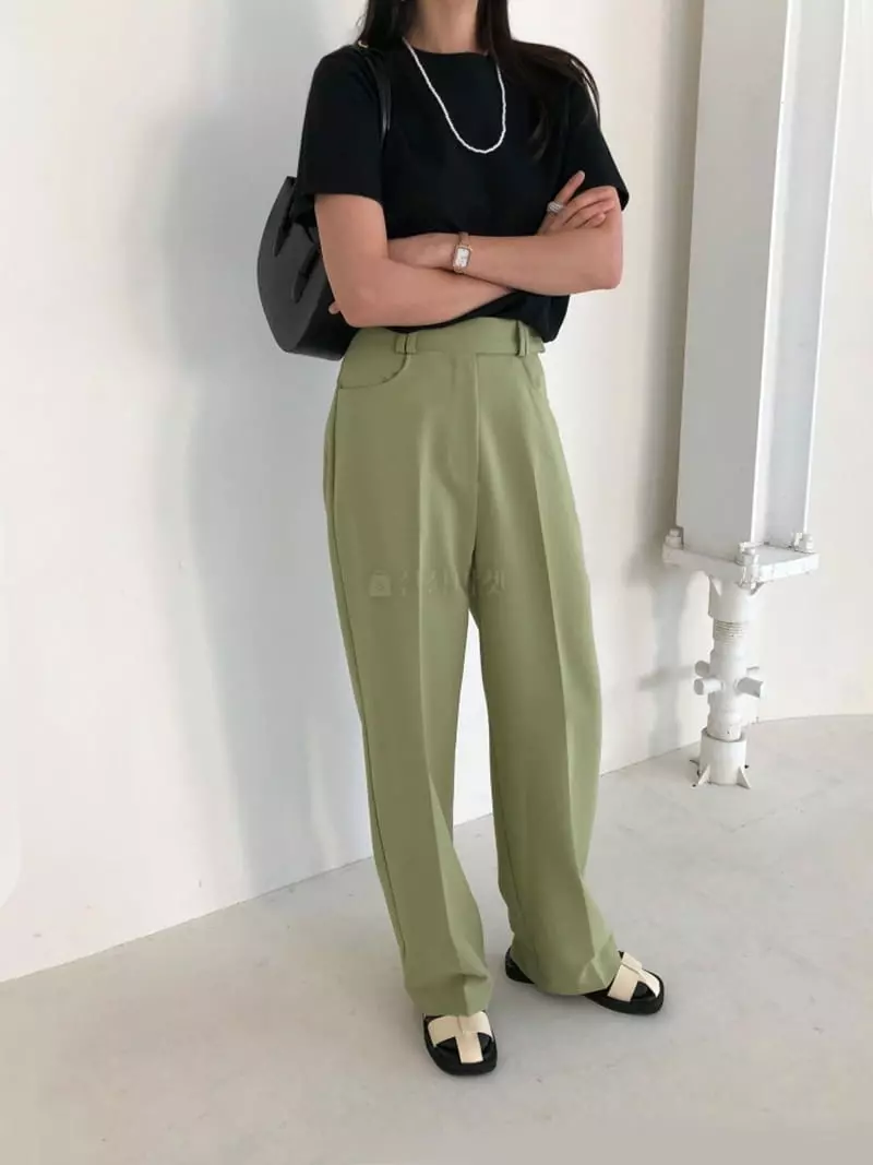 Lavi - Korean Women Fashion - #momslook - Flat Pants