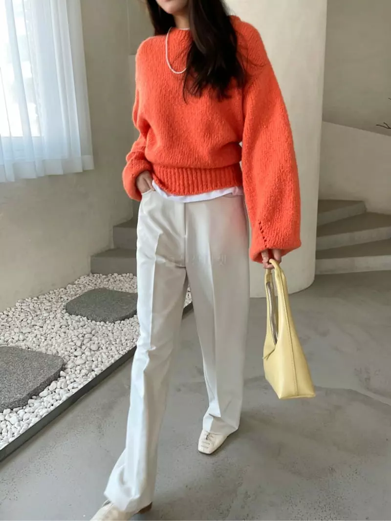 Lavi - Korean Women Fashion - #momslook - Flat Pants - 3