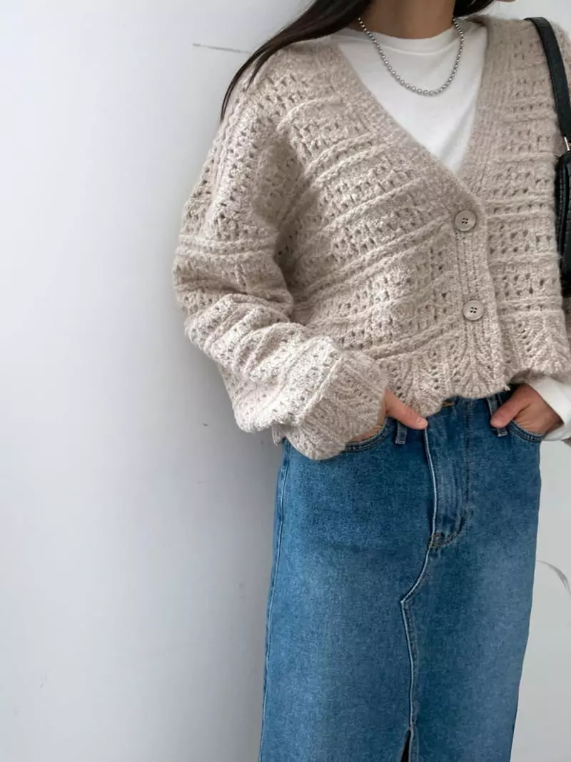 Lavi - Korean Women Fashion - #momslook - Scotch Cardigan - 3