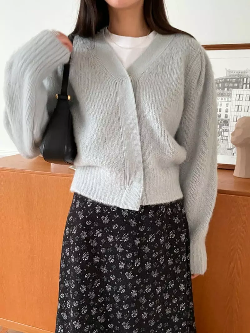 Lavi - Korean Women Fashion - #romanticstyle - Snap Cardigan.