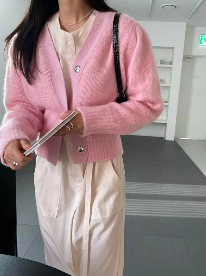 Lavi - Korean Women Fashion - #shopsmall - Snap Cardigan. - 2