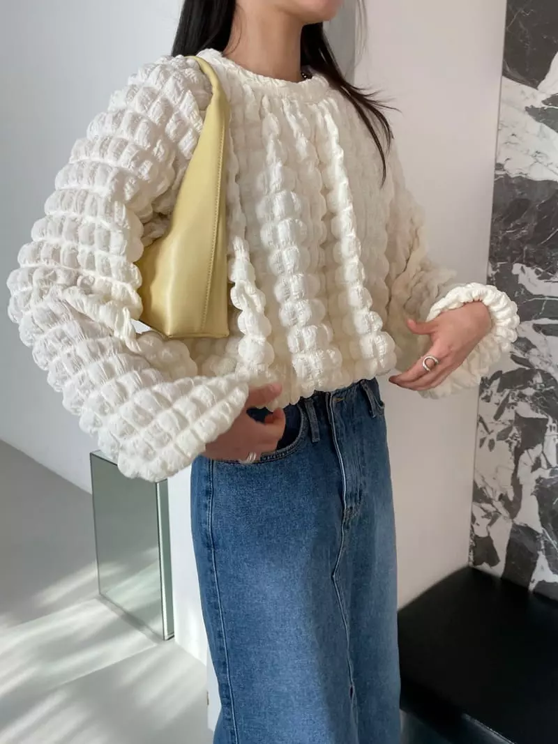 Lavi - Korean Women Fashion - #shopsmall - Volume Blouse