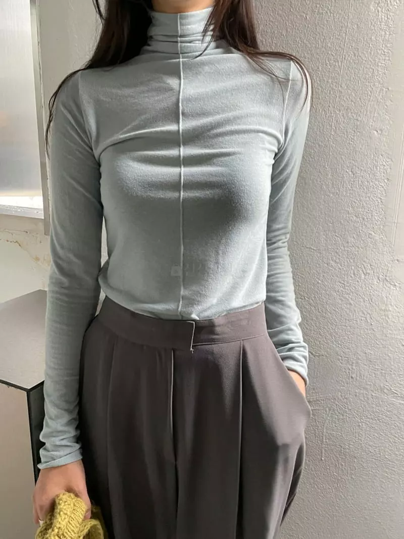 Lavi - Korean Women Fashion - #shopsmall - Apple Turtleneck - 2