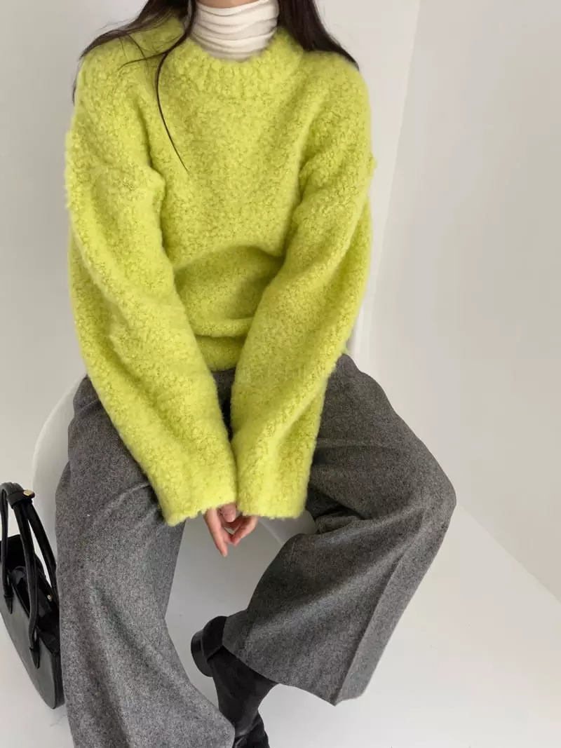 Lavi - Korean Women Fashion - #thelittlethings - Vivid Knit Tee