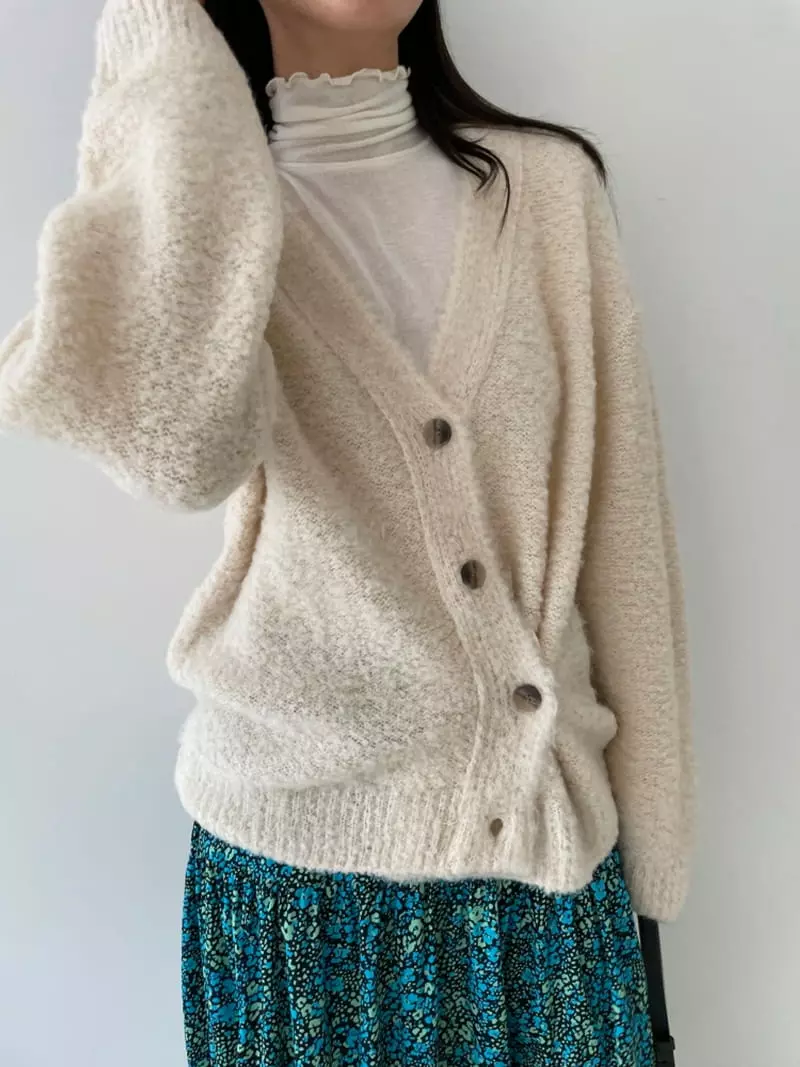 Lavi - Korean Women Fashion - #vintageinspired - Brushing Cardigan