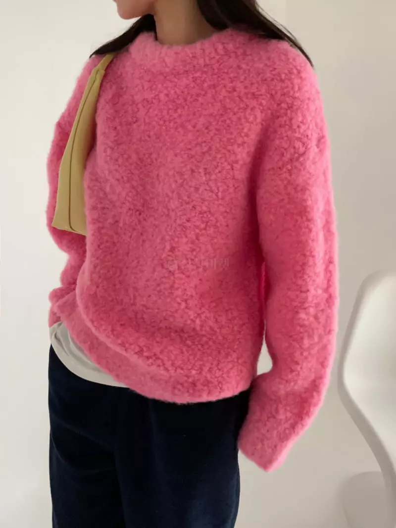 Lavi - Korean Women Fashion - #womensfashion - Vivid Knit Tee - 3