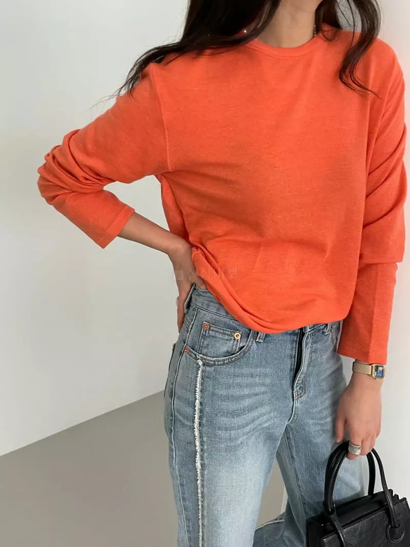 Lavi - Korean Women Fashion - #womensfashion - Like Round Tee - 2