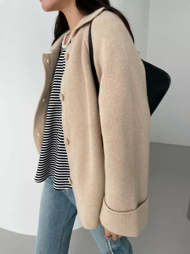 Lavi - Korean Women Fashion - #womensfashion - Lamb Collar Coat