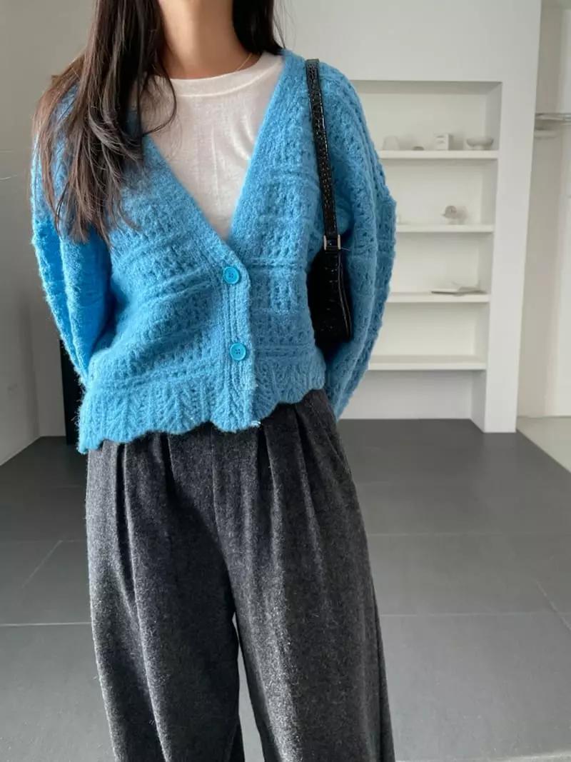 Lavi - Korean Women Fashion - #womensfashion - Scotch Cardigan - 2