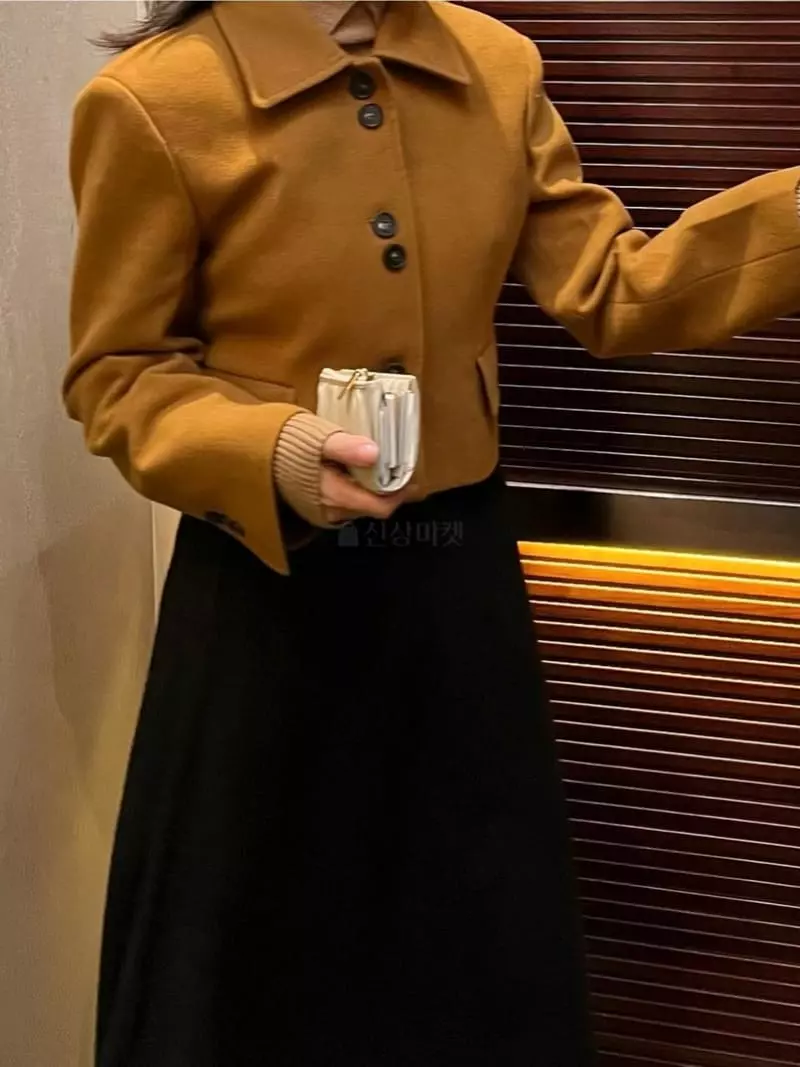 Le Moon - Korean Women Fashion - #momslook - Button Jacket