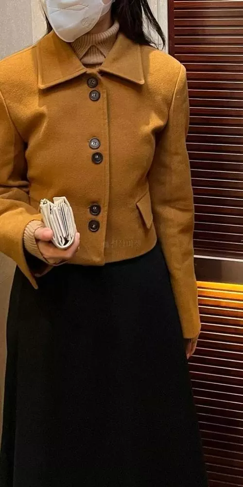 Le Moon - Korean Women Fashion - #momslook - Button Jacket - 3