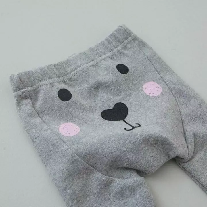 Lemonade - Korean Baby Fashion - #babyboutique - Bear Leggings - 5