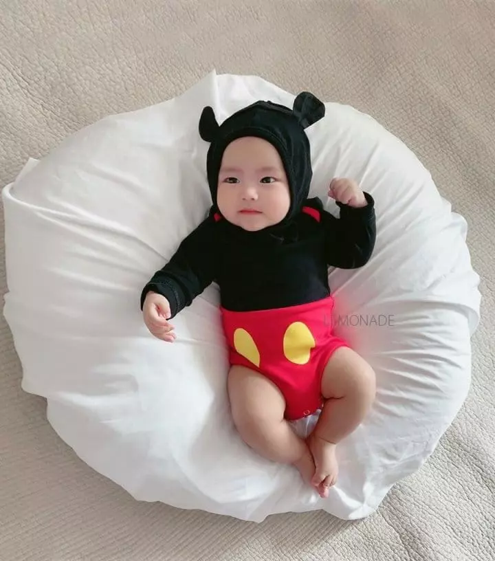 Lemonade - Korean Baby Fashion - #babyboutique - Micboy Long Sleeves Bodysuit