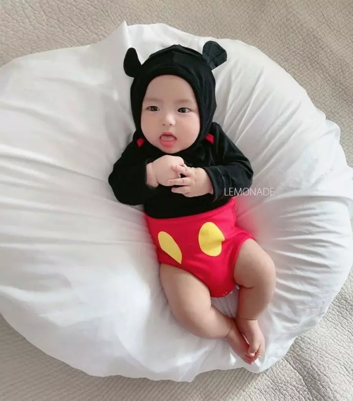 Lemonade - Korean Baby Fashion - #babyboutique - Micboy Long Sleeves Bodysuit - 2