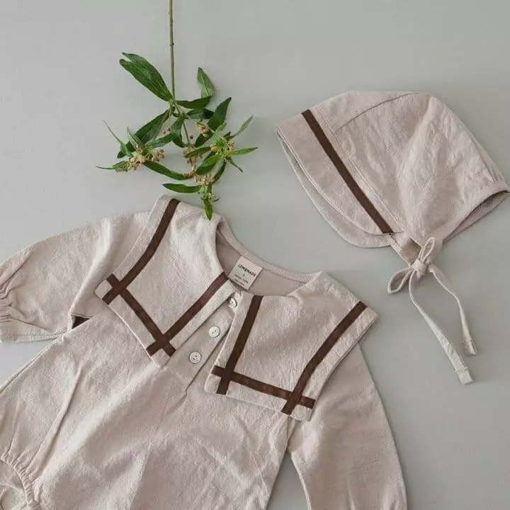 Lemonade - Korean Baby Fashion - #babyclothing - Cheese Porm Bodysuit - 2