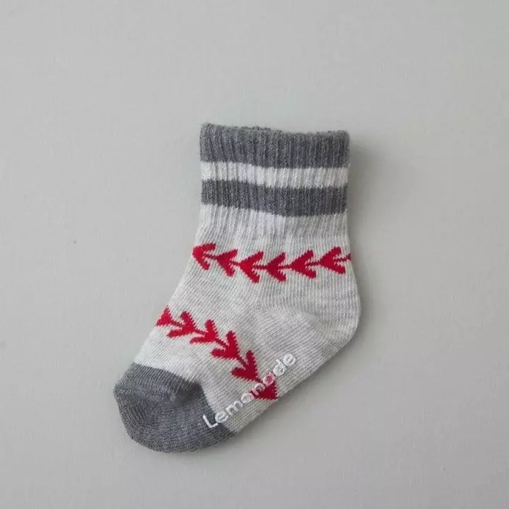 Lemonade - Korean Baby Fashion - #babyfever - Baseball Socks [set of 2] - 2