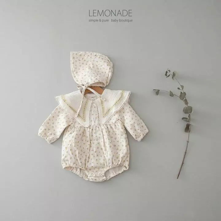 Lemonade - Korean Baby Fashion - #babyfever - Rose Bodysuit