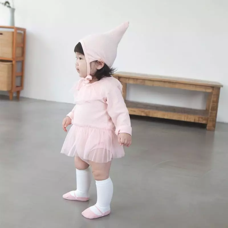 Lemonade - Korean Baby Fashion - #babylifestyle - Ballet Socks [set of 2] - 4
