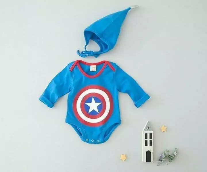 Lemonade - Korean Baby Fashion - #babyoninstagram - Solid Captain Bodysuit