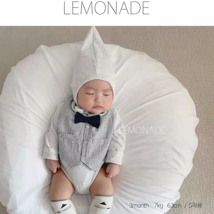 Lemonade - Korean Baby Fashion - #babyoninstagram - Lucian Tuxedo - 7