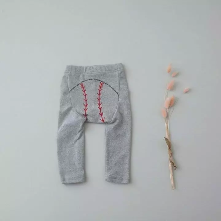 Lemonade - Korean Baby Fashion - #babyootd - Baseball Leggings - 3