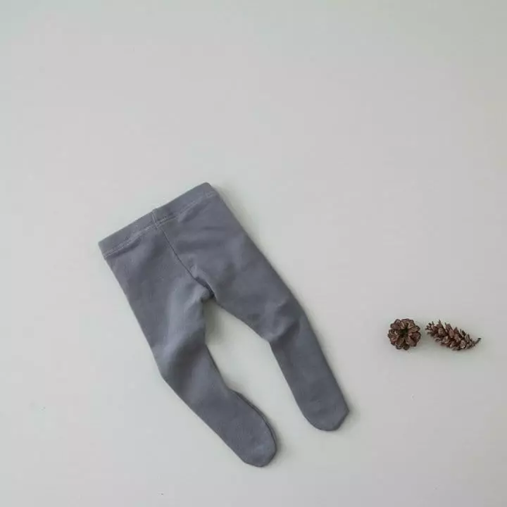 Lemonade - Korean Baby Fashion - #babyootd - Bear Foot Leggings - 2