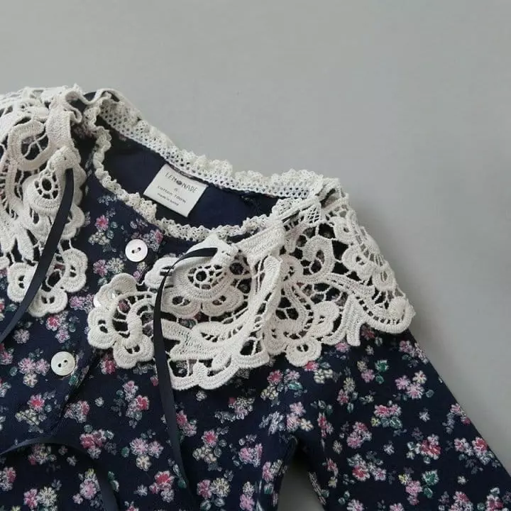 Lemonade - Korean Baby Fashion - #babyoutfit - Lace Collar - 3