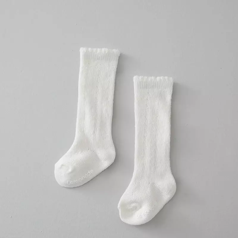 Lemonade - Korean Baby Fashion - #babyoutfit - Eyelet Socks [set of 2] - 6