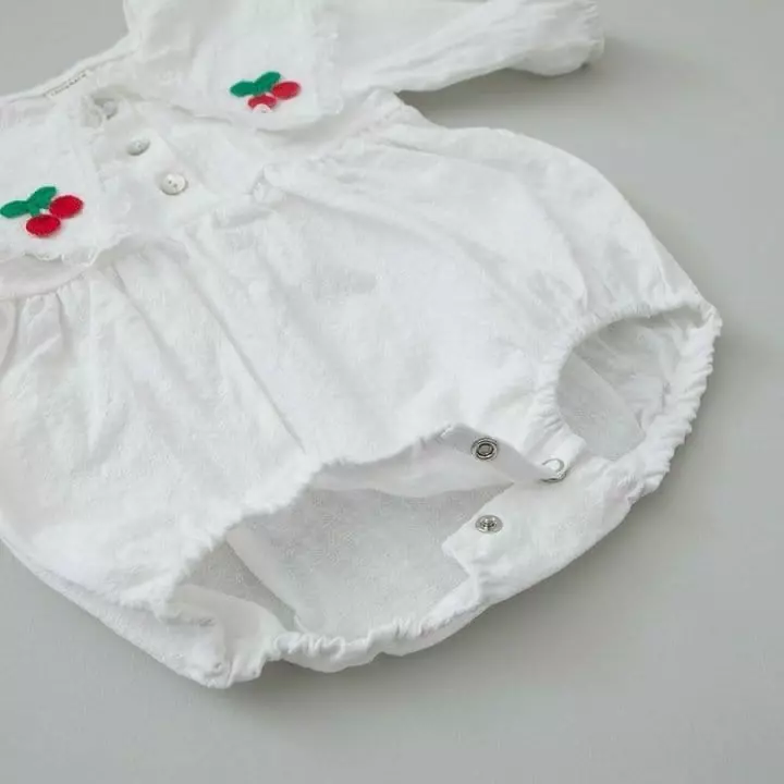 Lemonade - Korean Baby Fashion - #babyoutfit - Butterfly Cherry Bodysuit - 6