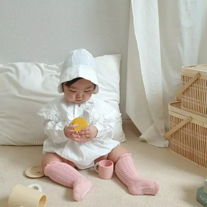 Lemonade - Korean Baby Fashion - #babyoutfit - Butterfly Flower Bodysuit - 5