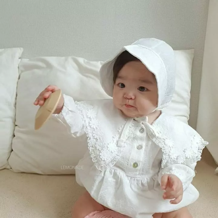 Lemonade - Korean Baby Fashion - #babyoutfit - Butterfly Flower Bodysuit - 6