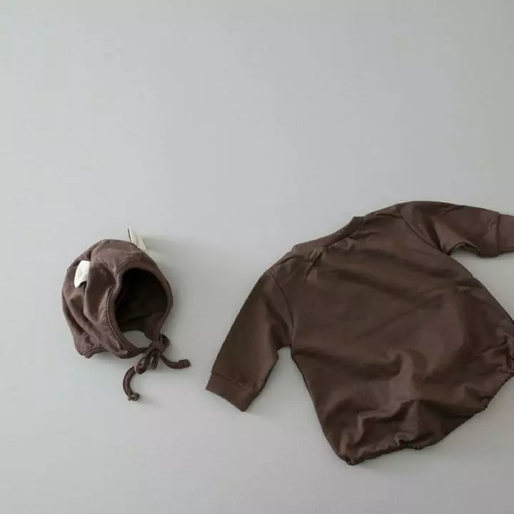 Lemonade - Korean Baby Fashion - #babyoutfit - Bear Bodysuit - 3