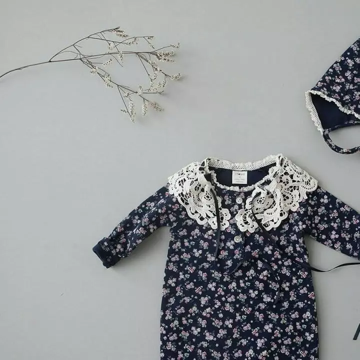 Lemonade - Korean Baby Fashion - #babyoutfit - Lace Collar - 4