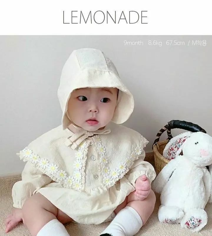 Lemonade - Korean Baby Fashion - #babywear - Butterfly Flower Bodysuit - 7