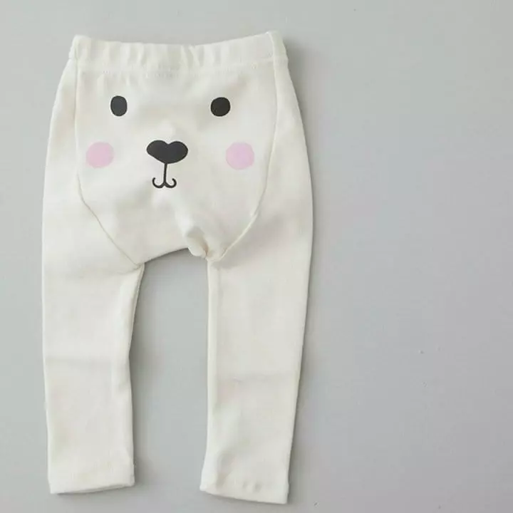 Lemonade - Korean Baby Fashion - #onlinebabyboutique - Bear Leggings - 3