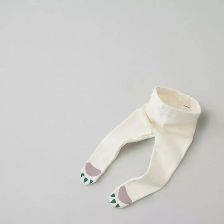 Lemonade - Korean Baby Fashion - #onlinebabyboutique - Bear Foot Leggings - 6