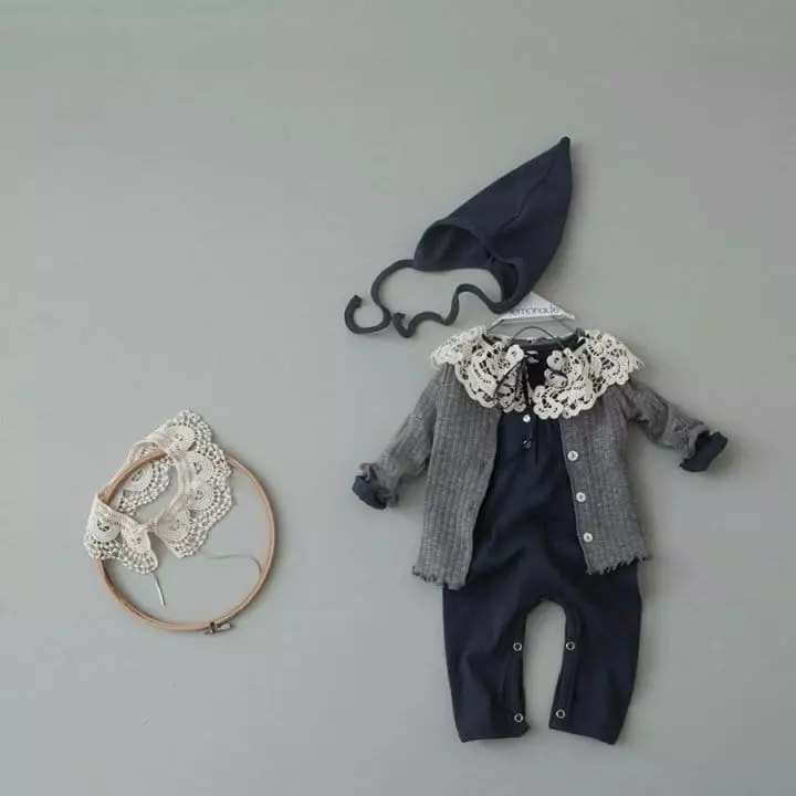 Lemonade - Korean Baby Fashion - #onlinebabyshop - Lace Collar - 6