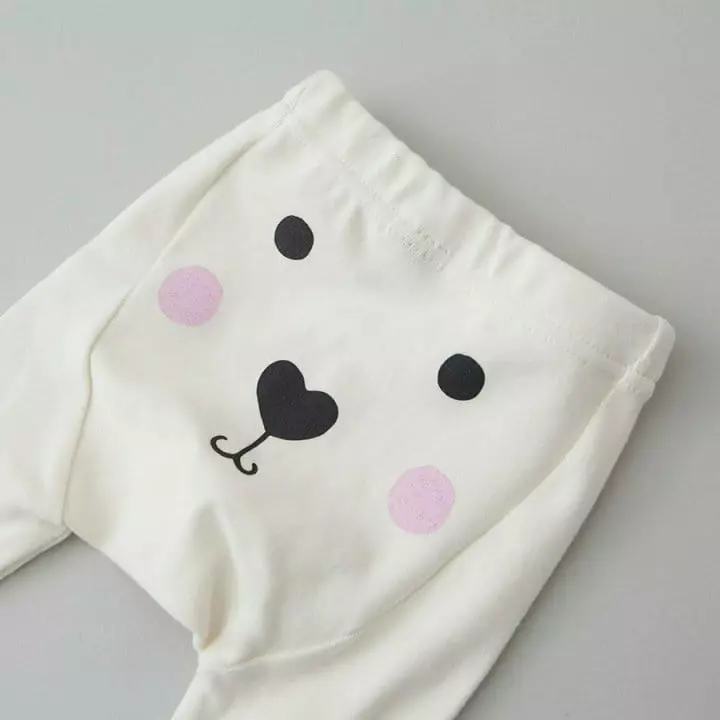 Lemonade - Korean Baby Fashion - #onlinebabyboutique - Bear Leggings - 4