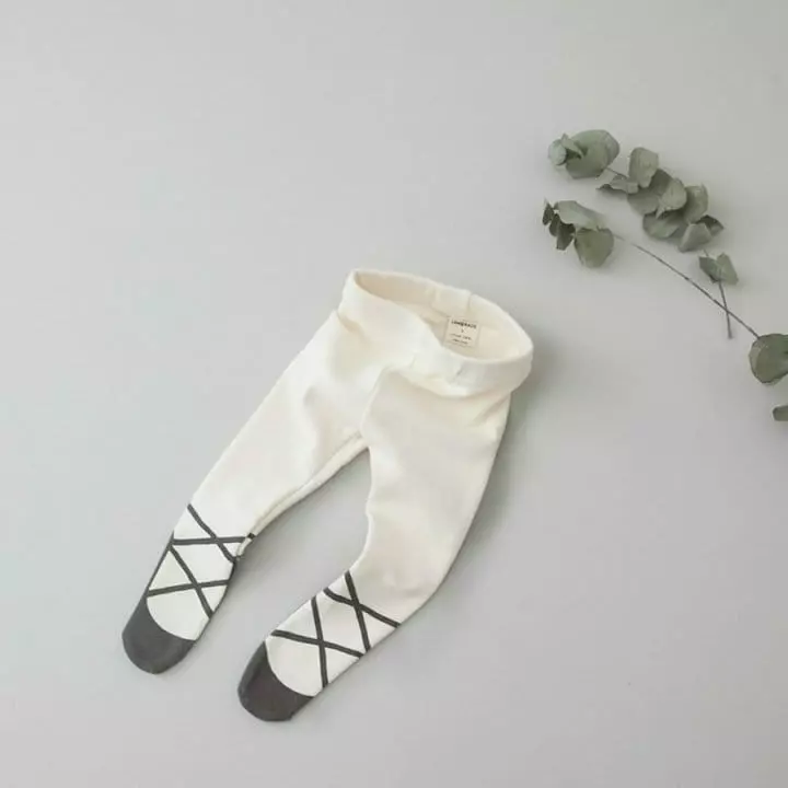 Lemonade - Korean Baby Fashion - #onlinebabyshop - Ballet Foot Leggings - 3